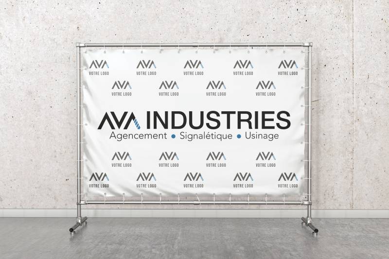Impression Grand Format sur Bâche pour un Événement à Bishheim proche de Srasbourg