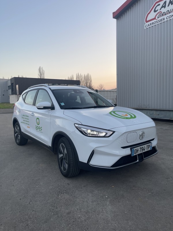 Marquage de véhicule professionnel pour l’entreprise APEF de Bischheim