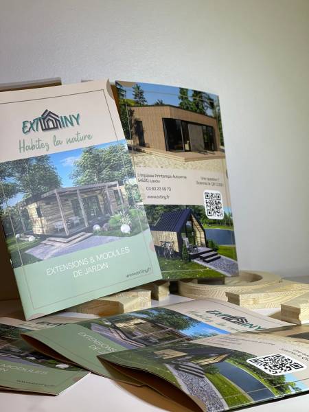 Mise en Page et Impression de Qualité de Catalogues Professionnels pour l’entreprise Extiny à Metz, autour de Strasbourg