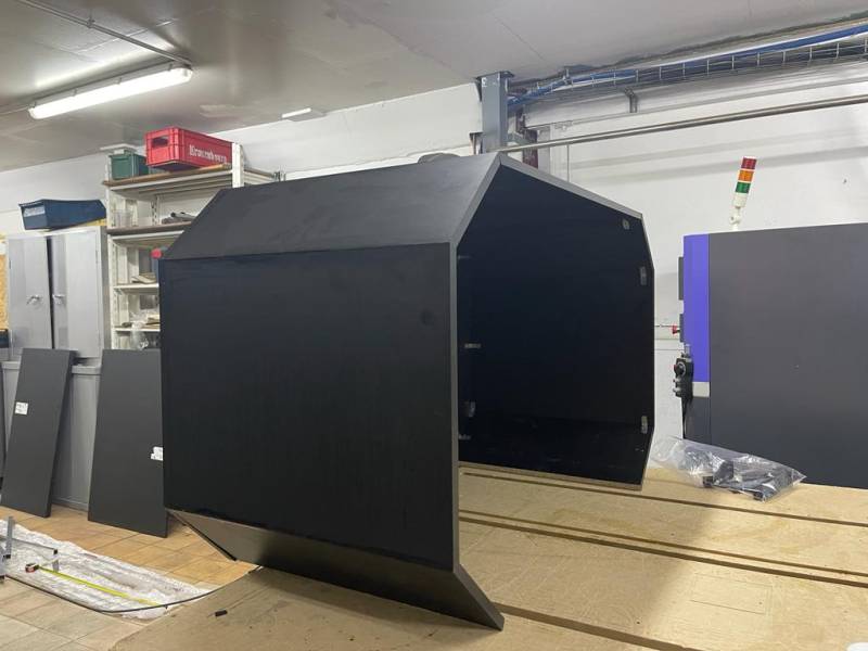 Création et usinage d'un meuble pour un stand de salon à Strasbourg