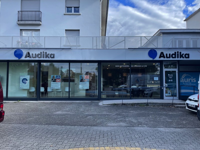 Entreprise pour la pose d'une Enseigne pour Audeka à Haguenau
