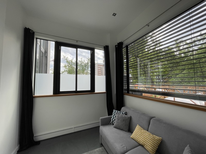 Pose d’adhésif dépoli dans un appartement à Schiltigheim proche Strasbourg